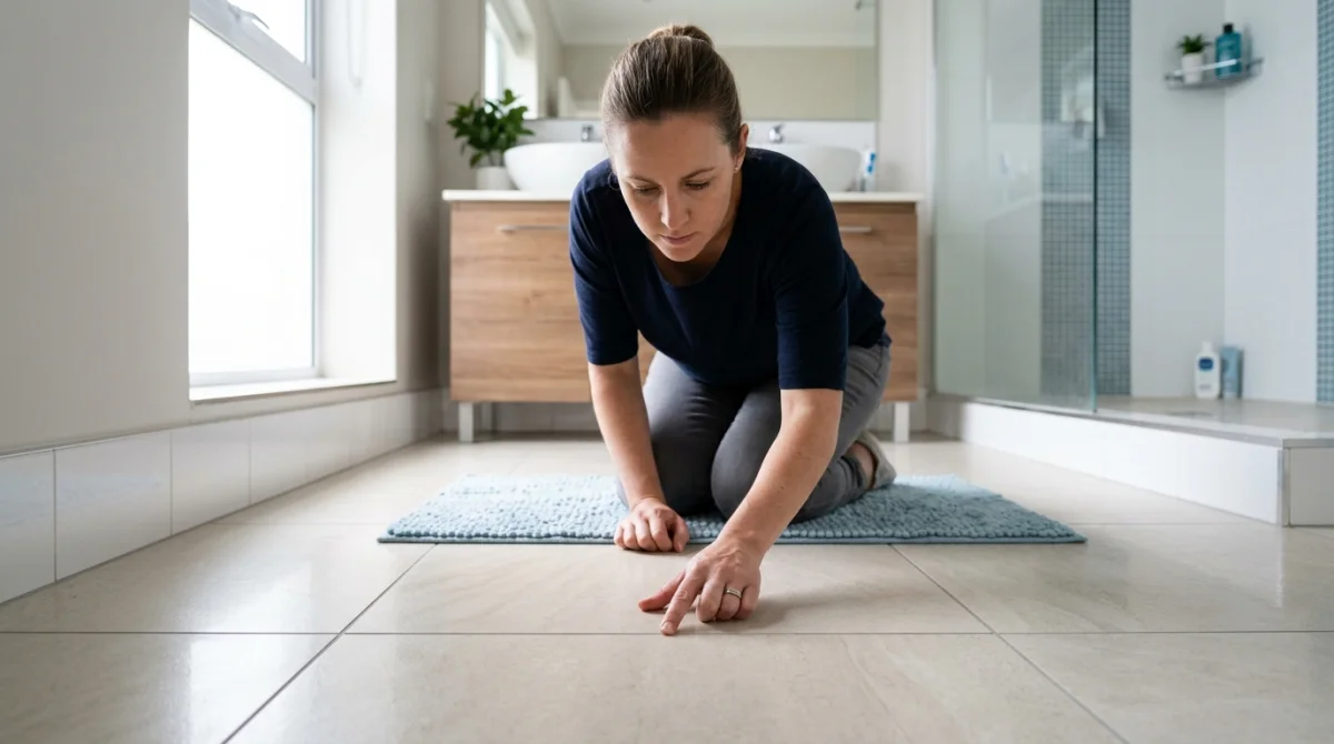 Détecter une fuite d'eau sous le carrelage
