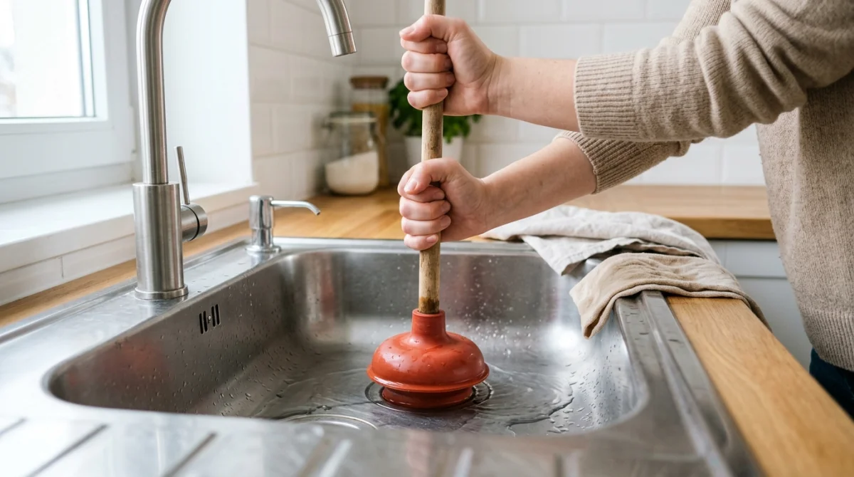 Déboucher une canalisation sans plombier