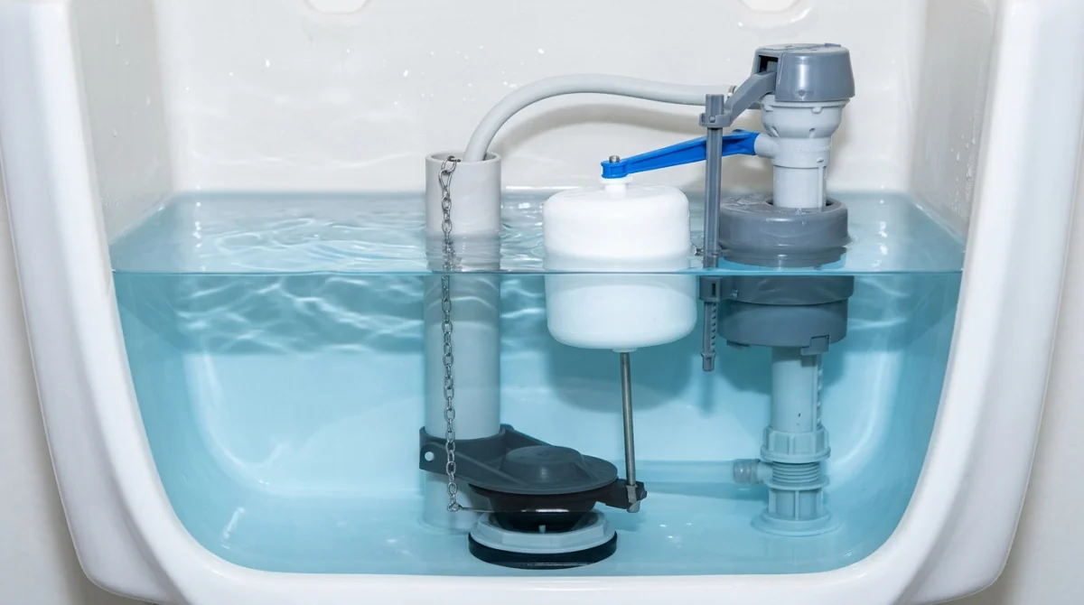 pourquoi ma chasse d'eau coule en continu