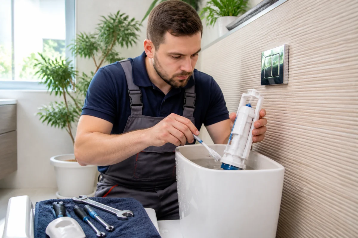 pourquoi mes toilettes font du bruit